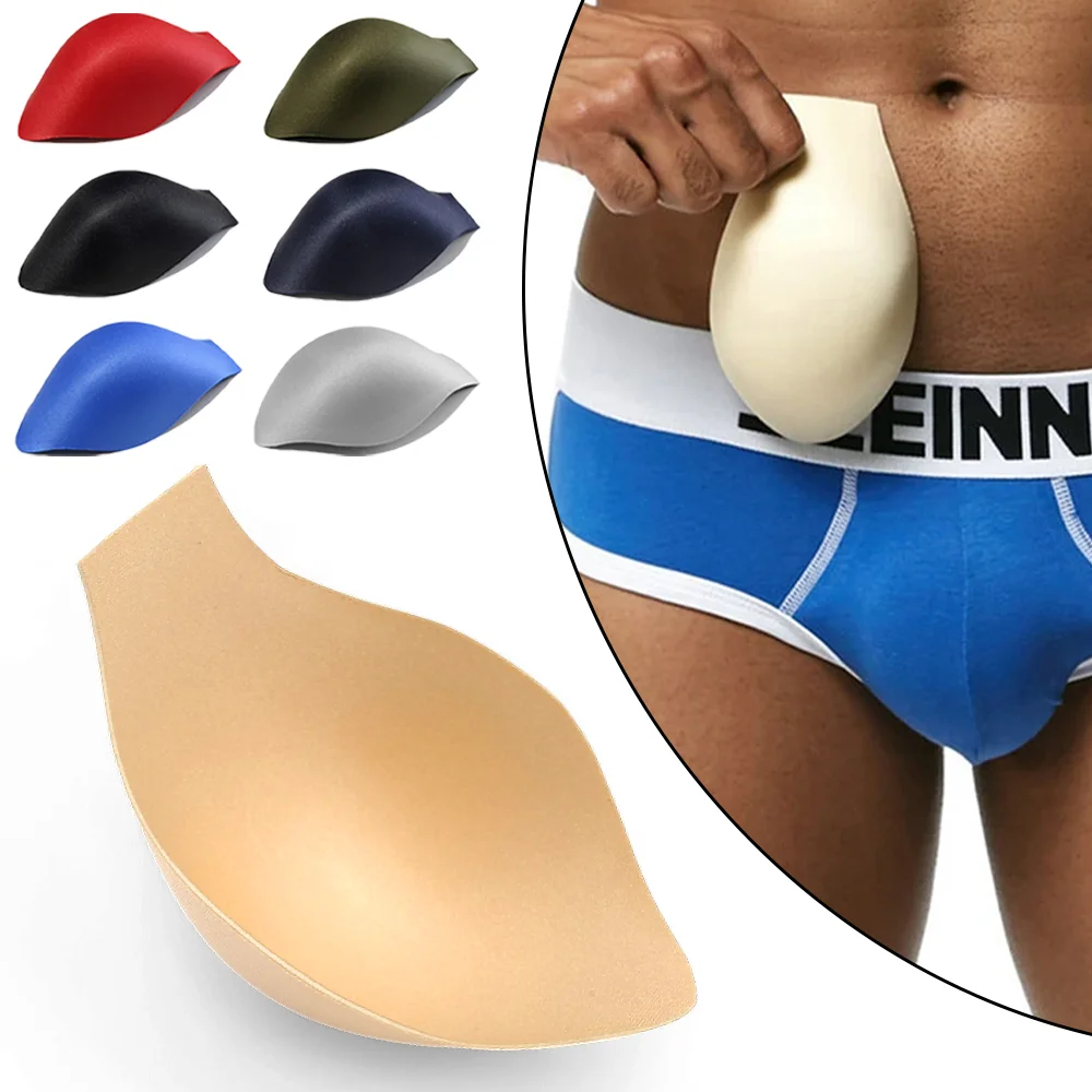 

Men Underwear Sponge Cup Pad Thickened Breathable 3D Shaping Cushion for Swim Trunks Support Comfortable Anti-Exposure