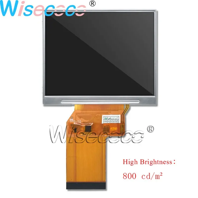 3.5 Inch Display 640*480 TFT LCD Panel IPS Screen RGB 24bit 54pin High Brightness 1500 CD 800 Nits VGA DC Board JT035IPS02-V0