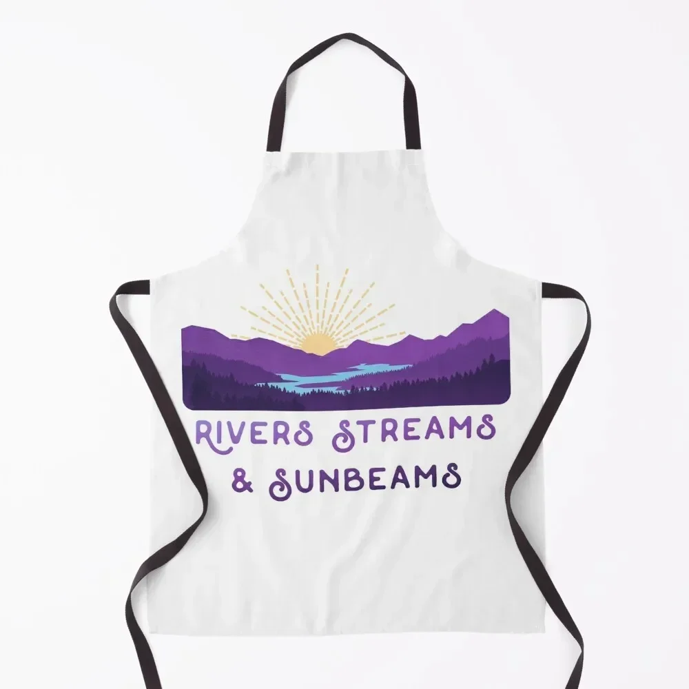 

Rivers and Sunbeams Apron Barber Bib For Kitchen Novelties Kitchen And Home Kitchen Things Apron