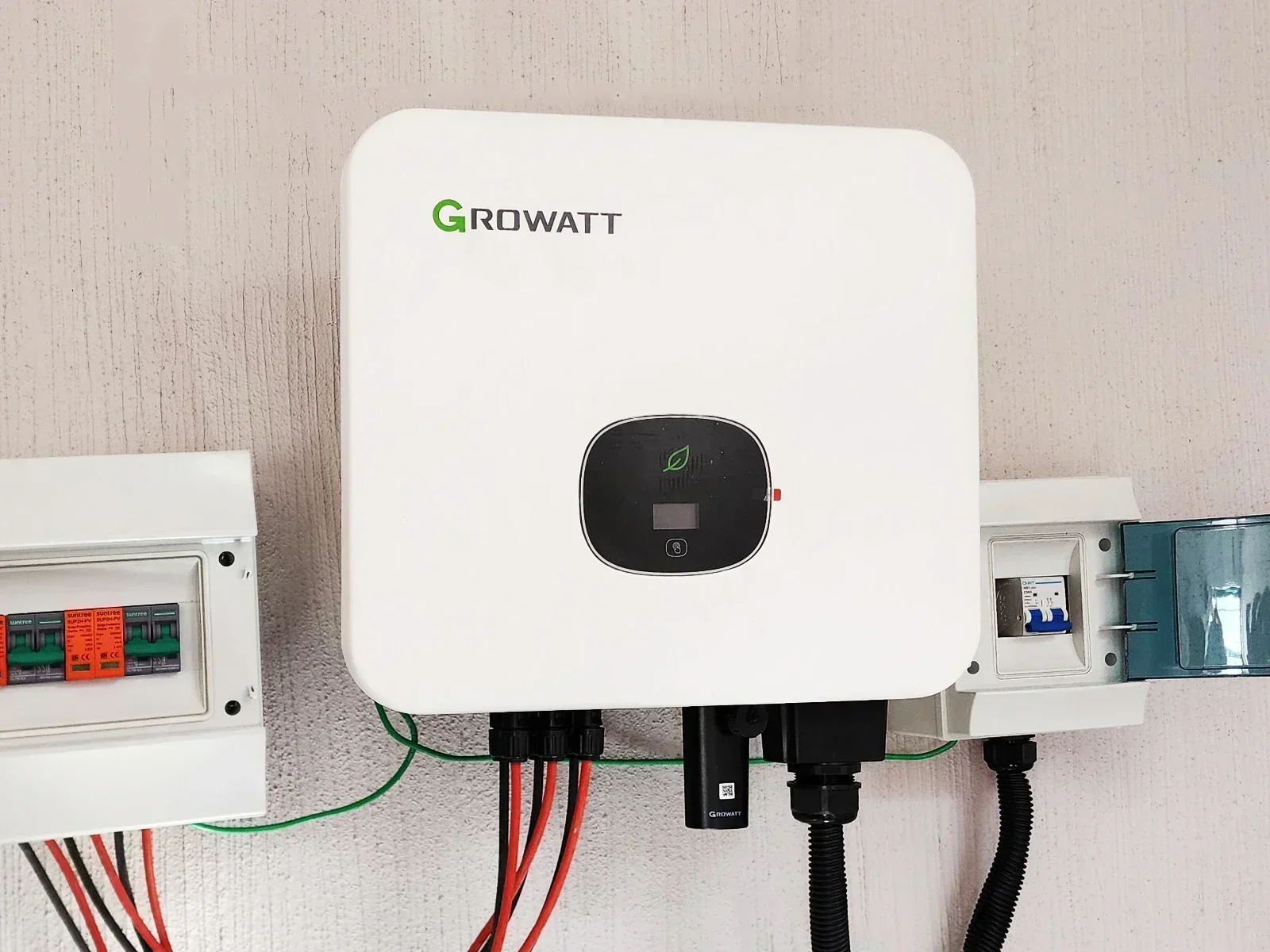 GROWATT-MIN8000TL-X, fase monofásica, 220V, 3 MPPT