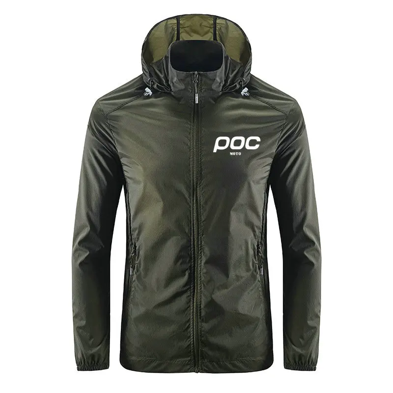 Moto Poc Cycling Summer Thin Jacket Bicycle Racing Windbreaker Mens Outdoor Coat Windproof Waterproof Mtb Mountain Bike Clothing