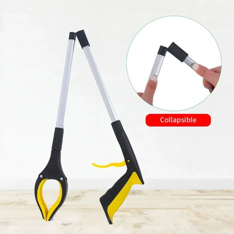 1Pc Foldable Gripper Extender Hand Tools Litter Reachers Pickers Collapsible Garbage Grabber Pick Up Tools Grabbers