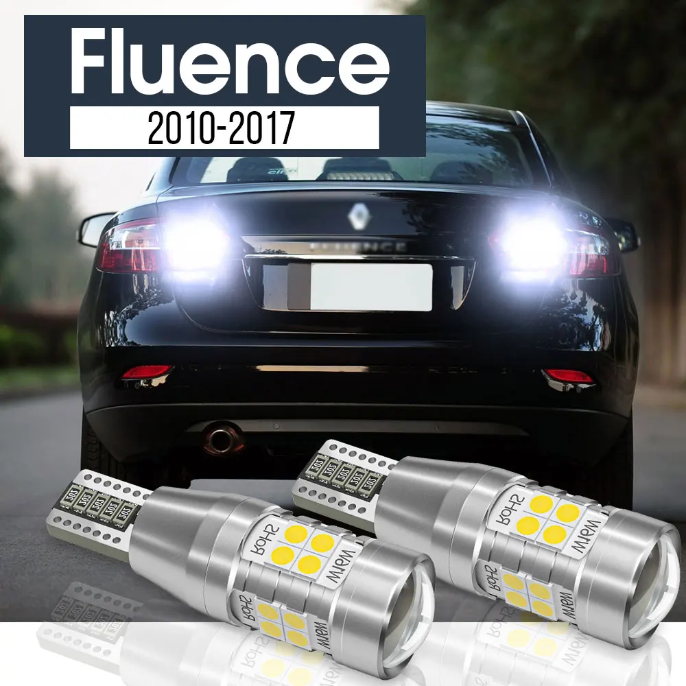 

2pcs LED Backup Light Reverse Lamp Blub Canbus Accessories For Renault Fluence 2010-2017 2011 2012 2013 2014 2015 2016