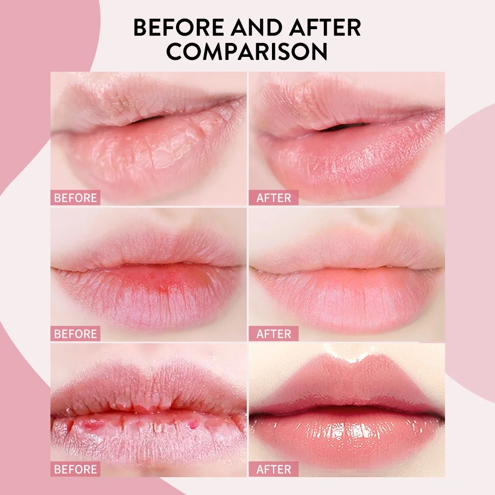 التقشير فقاعة ترطيب كريم فرك الشفاه التقشير قناع الشفاه GECOMO نبات العناية بالشفاه فرك للشفاه العطاء #4