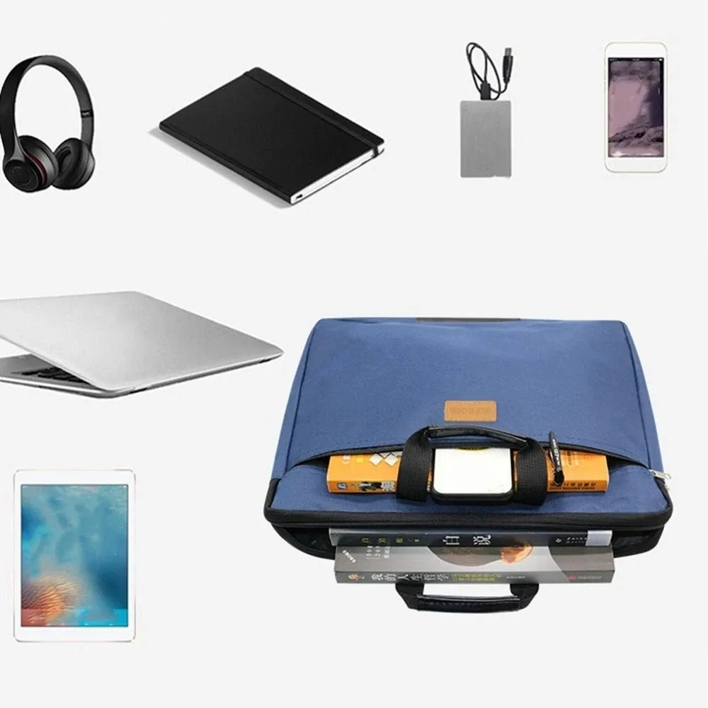 Oxford Cloth A4 Portable File Bag Zipper Multi-layer A4 File Folder Business Briefcase Laptop Storage Bag Documents Bag School