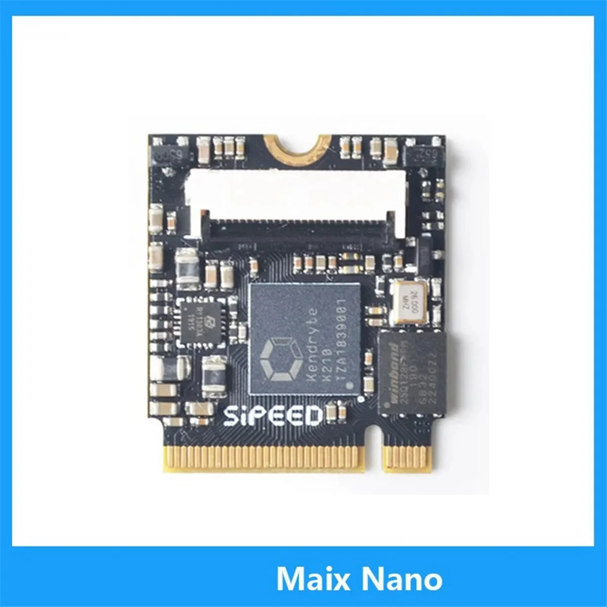 2025 + M1n Maix Nano RISC-V K210 AI + IoT وحدة لوحة تطوير التعلم العميق وحدة الاصبع الذهبي #4