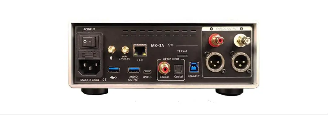 JF MX-3A Android 10.0 Hifi Network Streaming Media Player Dsd512 Mqa Decoding Dual Cs43198 Ak4499, Es9038 App Remote Control