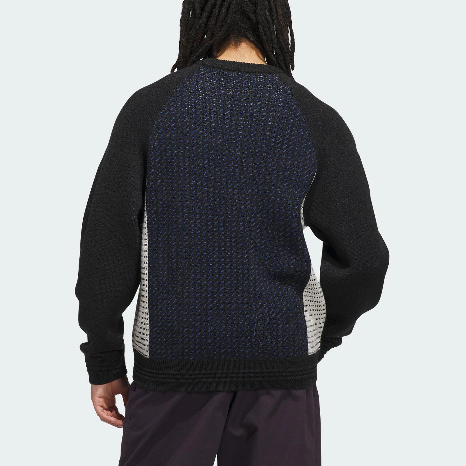 Adidas genuine Three-leaf Clover Men's Loose Knitted Warm-up Hooded Sweatshirt JX5442