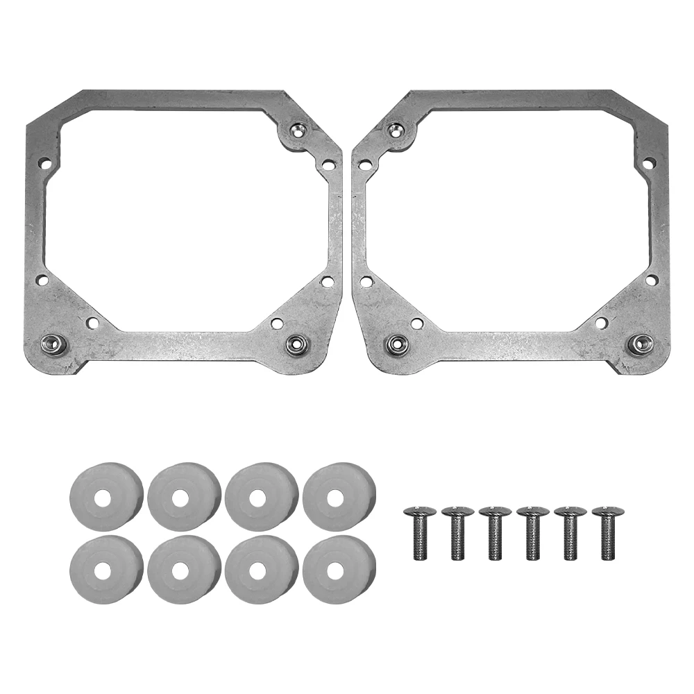 Taochis Headlight Adapter Frame Bracket for VW Volkswagen Touran 2013-2015 Hella 3R G5 5 Projector Lens Autolight Retrofit