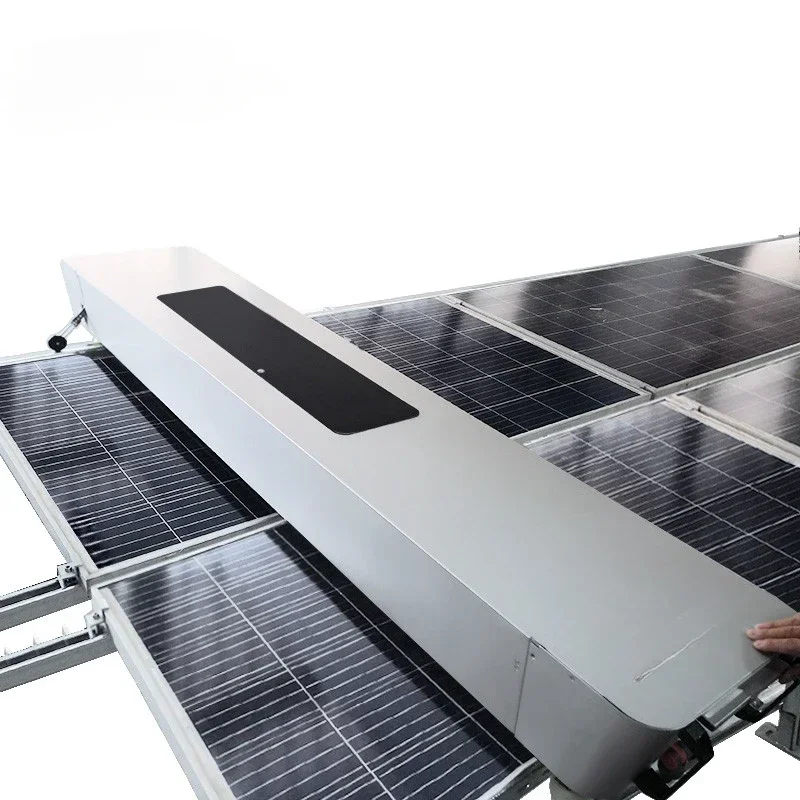 YYHCYYHC Automatischer Solarpanel-Reiniger, Roboter, Trockenwaschen, Solarmodule, Solarenergie, verwandelte Produkte für die PV-Station