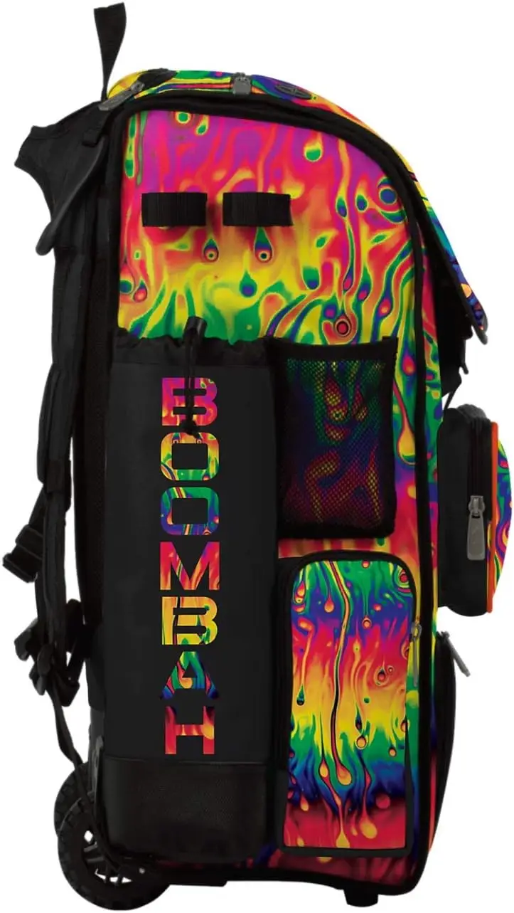 Hybrid Rolling Bat Backpack Lava Multi