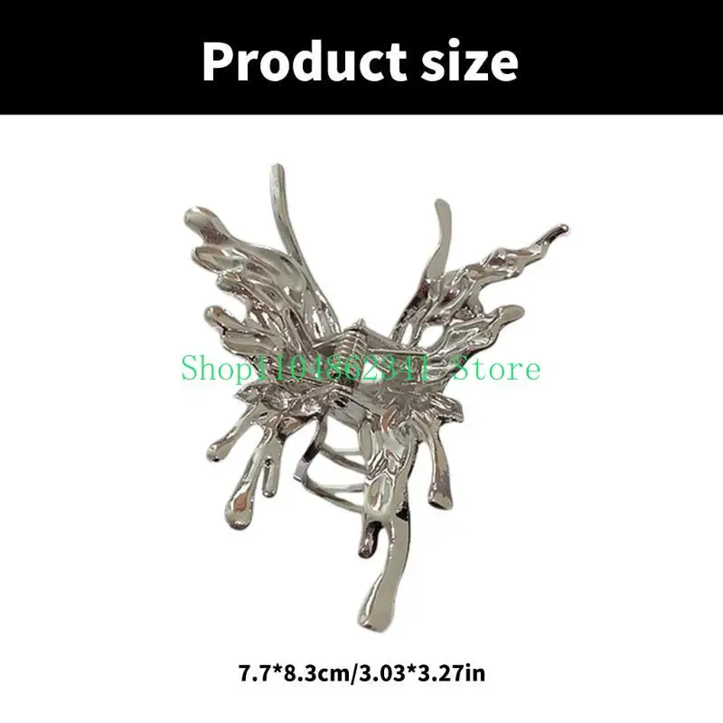 5asd Elegant Butterfly Hair Claw Clip Clip Clip Clip Clip Prinzessin Barrettes Haarnadel