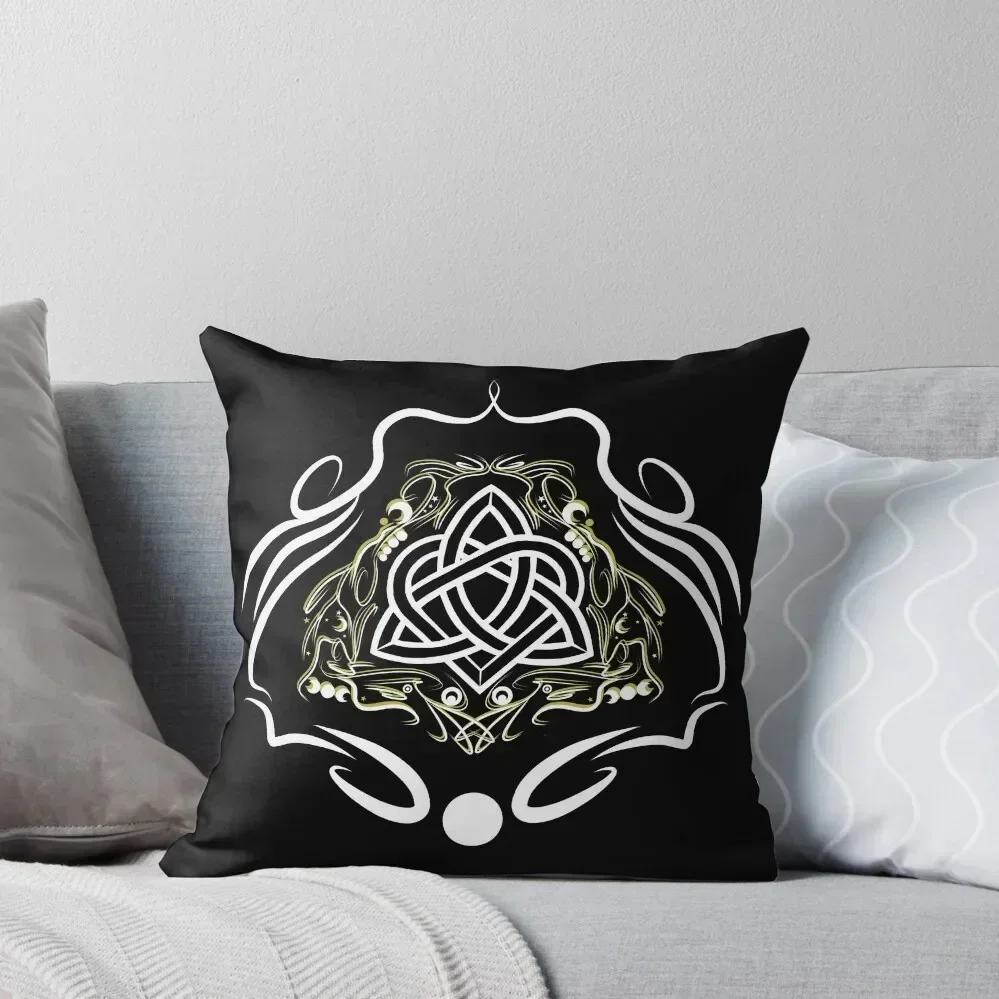 

Triquetra Heart knot Throw Pillow Pillow Covers Decorative Pillow Case