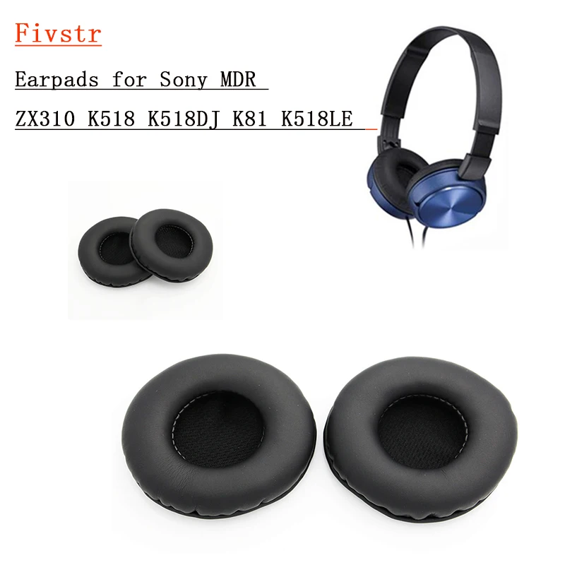 Ersatz-Ohr polster für Sony MDR-ZX310 K518 K518DJ K81 K518le NC6 Kopfhörer Ohr polster Soft Memory Foam Headset Zubehör