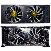 for XFX Radeon RX5700 RX5700XT THICC II DD Ultra Graphics Video Card Shell Frame Cooling Fan