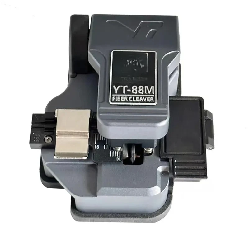 

High Quality Optical Fiber Cleaver YT-88M High Precision Easy-using With Waste Fiber Box Fiber Optic Tools