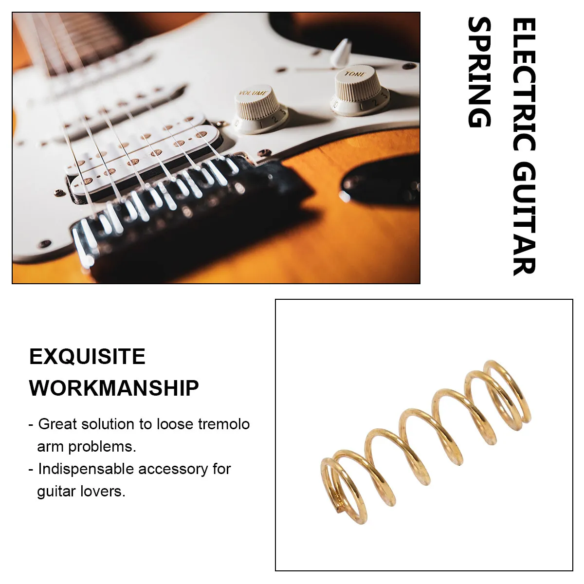 

Набор из 17 пружин для электрогитары: профессиональные пружины для регулировки высоты звукоснимателей, ремонта тремоло-механизма, прямые пружины для бас-гитары