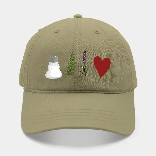 Salt, Rosemary, Lavender, Love Practical Magic Hat For Unisex Adult Outdoor Casual Sun Baseball Caps New Fashion Hat