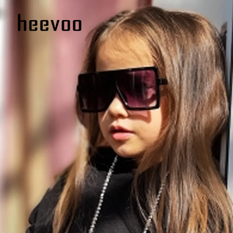 

Oversized Square Sunglasses Baby Boys Girls Festival Punk Sun Glasses Fashion Eyeglasses Shades UV400 Oculos Sol