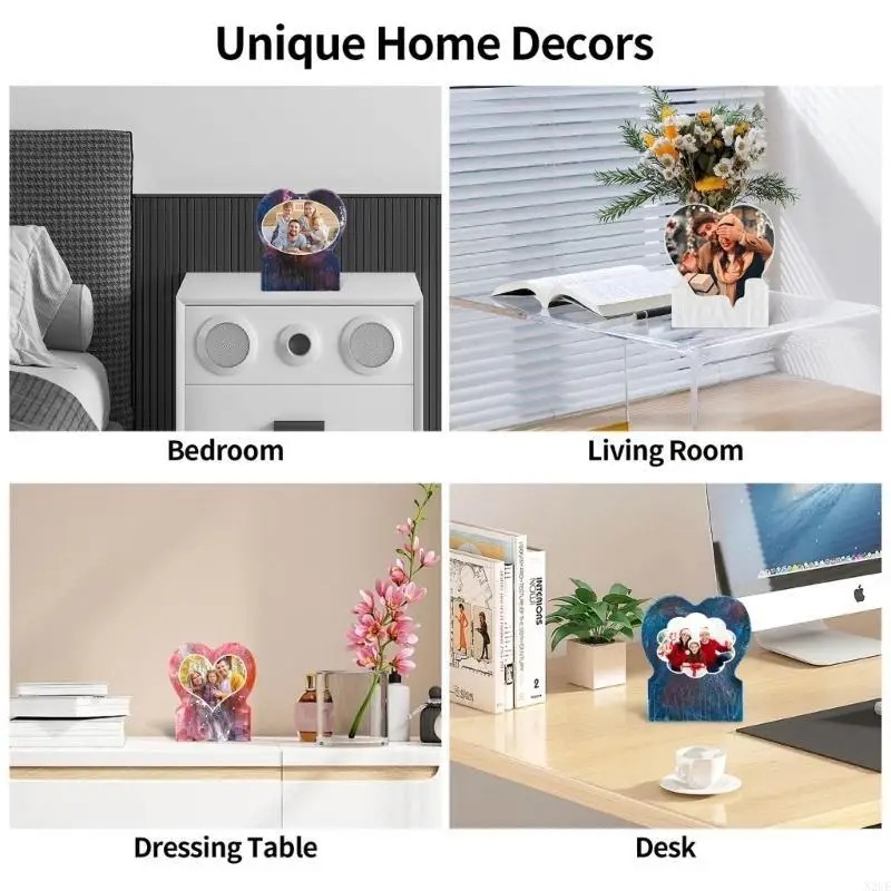 N2UE إطار الصورة على شكل قوالب طين السيليكون أداة المجوهرات قوالب مجوهرات السيليكون