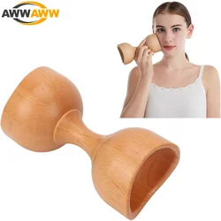 Wooden Handheld Massage Cup Scraping Massager Body Maderoterapia Colombiana Anti Cellulite Tool - Body Shaping Cellulite Remover