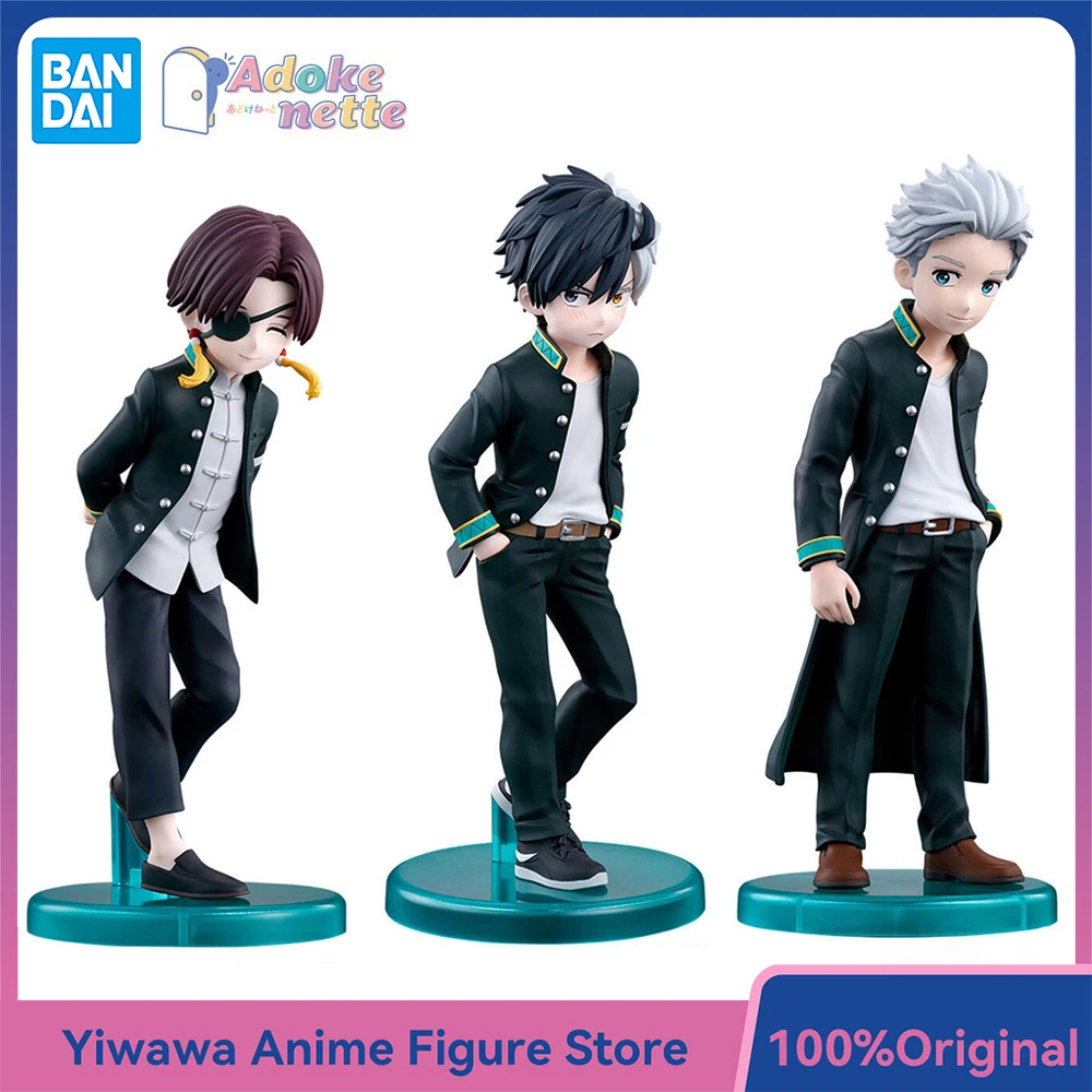 

[В наличии] Оригинальный BANDAI Adokenette Hayato Suo & Haruka Sakura & Hajime Umemiya (Wind Breaker) 14 см аниме модель фигурки игрушки