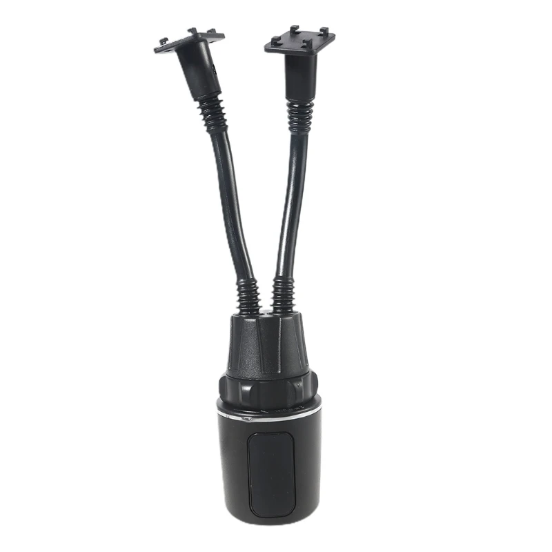 Car Water Cup Dual-head Mobile Phone Holder for All Mobile Phones Mobile Environmentally Plastic Bracket