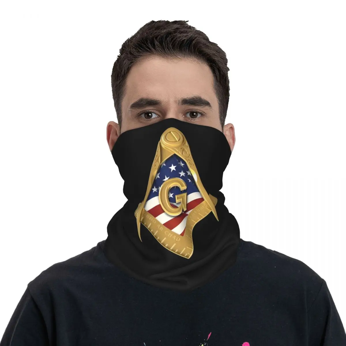 Bandana Circulaire pour Homme, Foulard Rond, Multifonctionnel, Cyclisme, Course à Pied