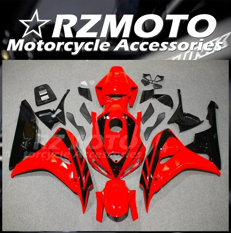 

4Gifts Injection Mold New ABS Motorcycle Fairings Kit Fit For HONDA CBR1000RR 2006 2007 06 07 Bodywork Set Red Black