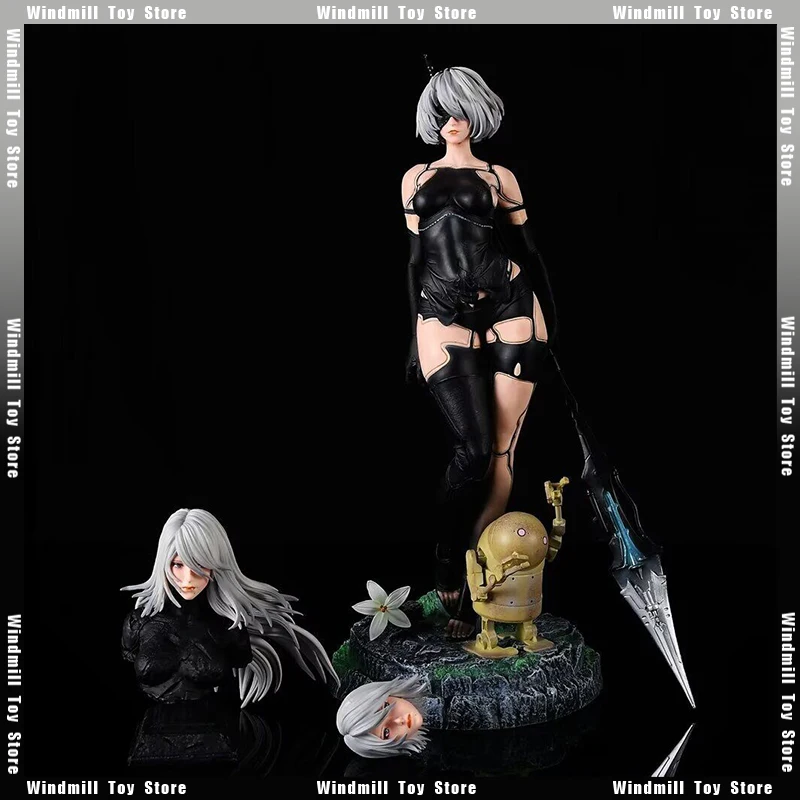 48 cm YoRHa n. 2 Tipo B NieR Automata Action Figure Gioco Periferico Aquila a tre teste Mobile PVC Figure Modello Giocattoli Regali per bambole