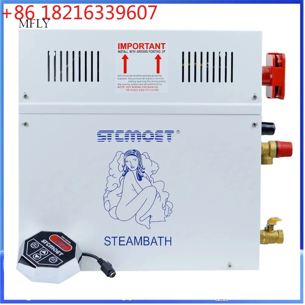 YAO Steam Generator Sauna Bath Steam Machine 3KW/4.5KW Sauna Generator SPA Fumigation Machine with Digital Controller