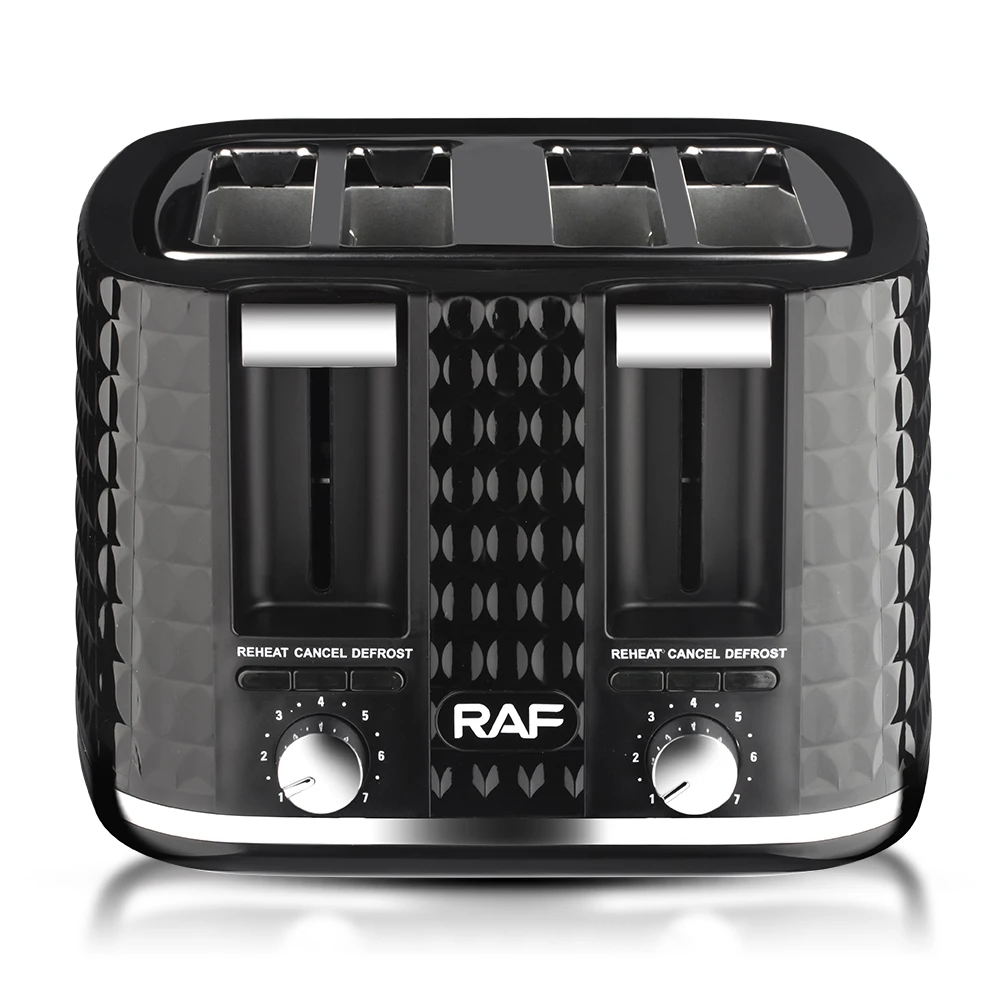 RAF New Toaster 4 Slices Fast And Time Saving Card Slot Design Four Sided Baking Factory Lowest Price It Sells Like Hot Cakes