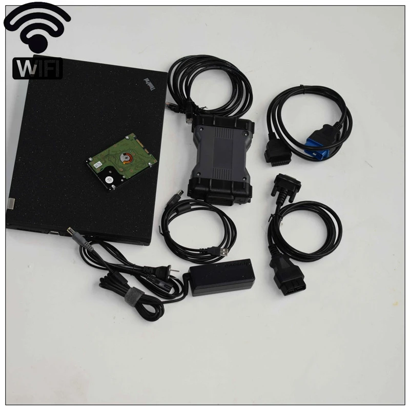 Mb Star C6 VCI Diagnosis Scanner CAN DOIP Protocol obd2 c6 Software V2024-6 HDD Laptop T410 i5 8GB Ready to Use