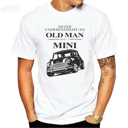 New Old Man With Classic Mini Men Women Vest Unisex T Shirt Cool Casual pride t shirt Unisex Fashion tshirt summer Round Neck