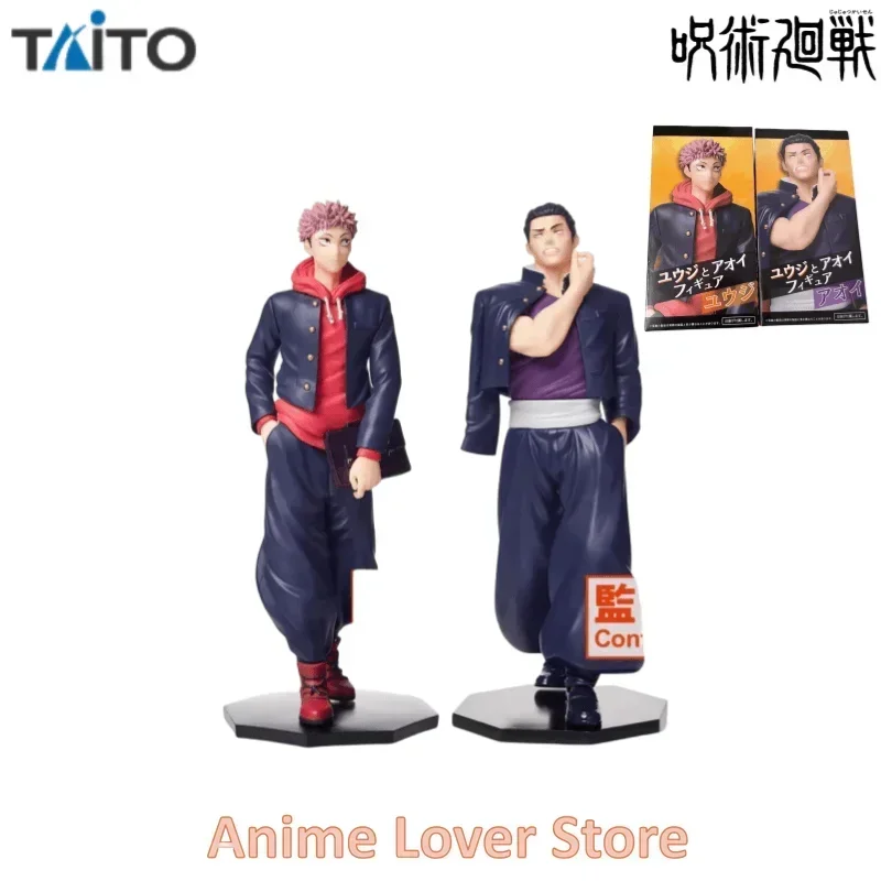 Taito Original Jujutsu Kaisen  Todo Aoi  Itadori Yuji  Anime Figure Toys for Kids Collectible Model Ornaments