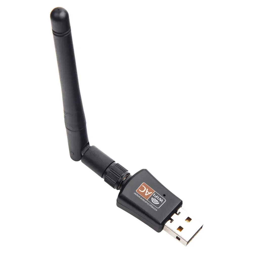 Dual Band 600Mbps USB wifi Adapter 2.4GHz 5GHz WiFi with Antenna PC Mini Computer Network Card Receiver