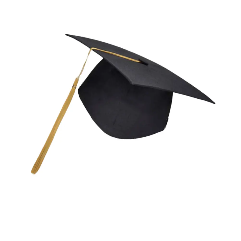 

Graduation Hat Tassels Cap Doctorate Bachelor Master High School Students Ceremony Party Supplies Lightweight Proper