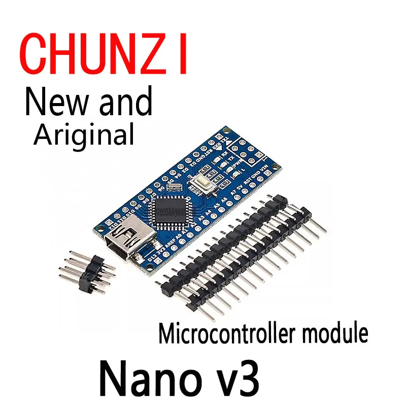 Nano V3 ATmega 328P Single-Chip Microcontroller Module Development Board Improved Version Compatible with Arduino