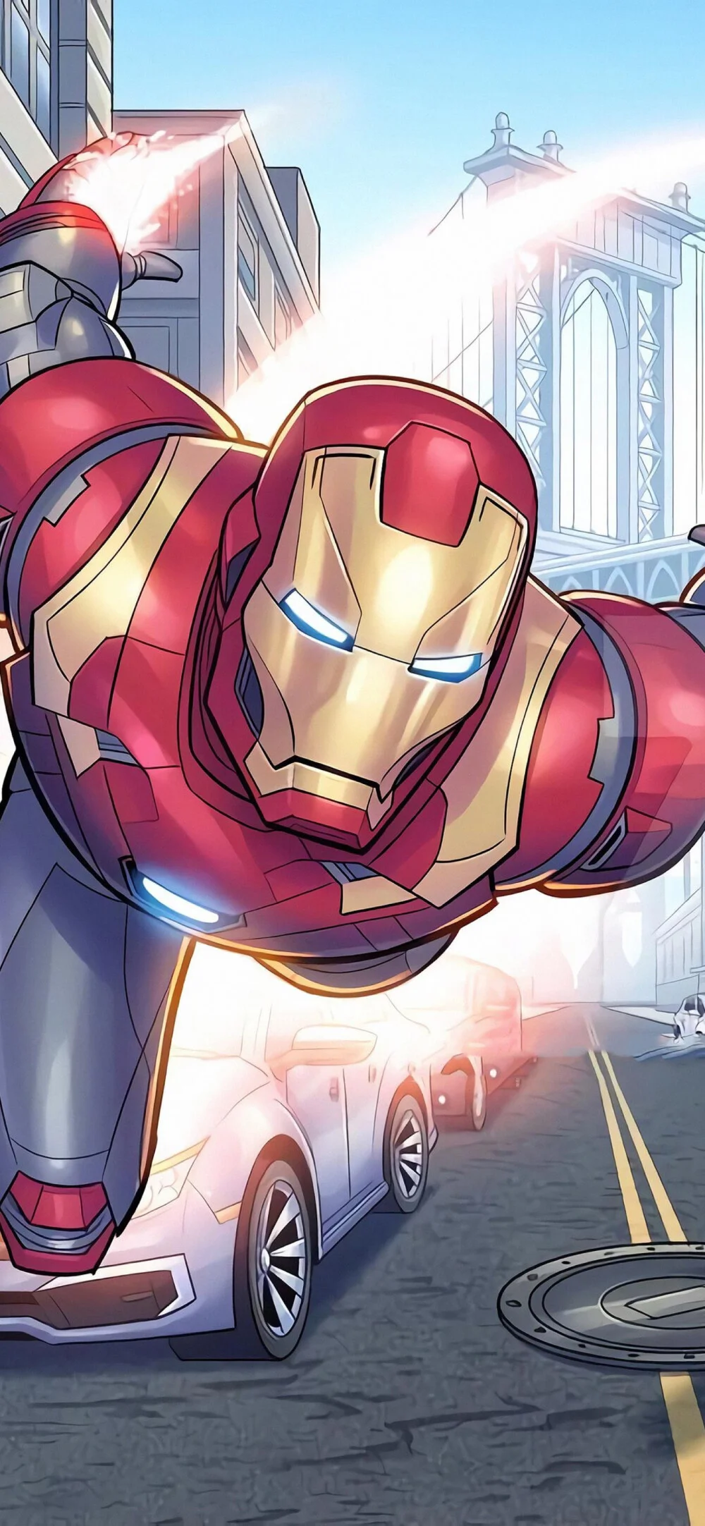 Kids Education Activities - Rompecabezas de Madera de Iron Man,