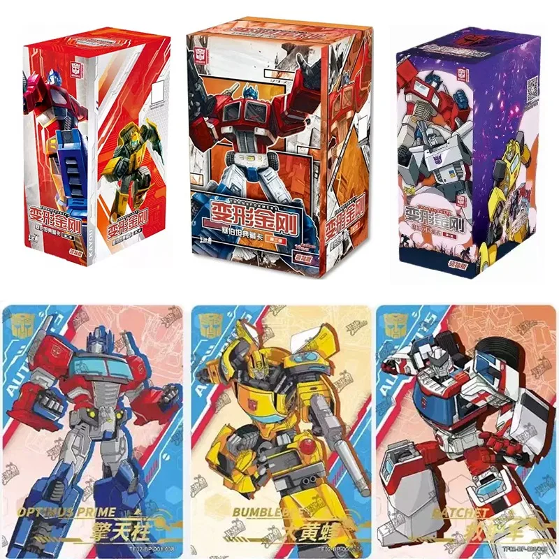 

Оригинальные коллекционные карточки KAYOU Transformers Horizon: Изысканная аутентичная коллекция, классические научно-фантастические игрушки-мехи, сопутствующие товары, подарки для детей на праздники