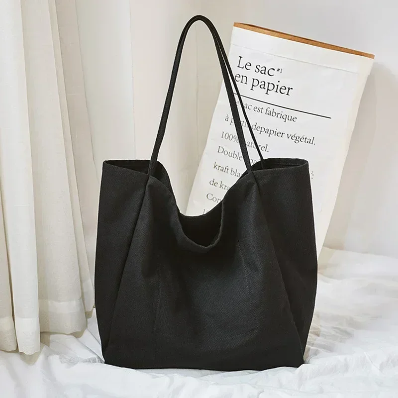 Éventuelles N13-Grand Sac de Shopping en Toile Réutilisable pour Femme, Fourre-Tout Extra Large, Sac à Main d'Épicerie, Cuillère à Souper