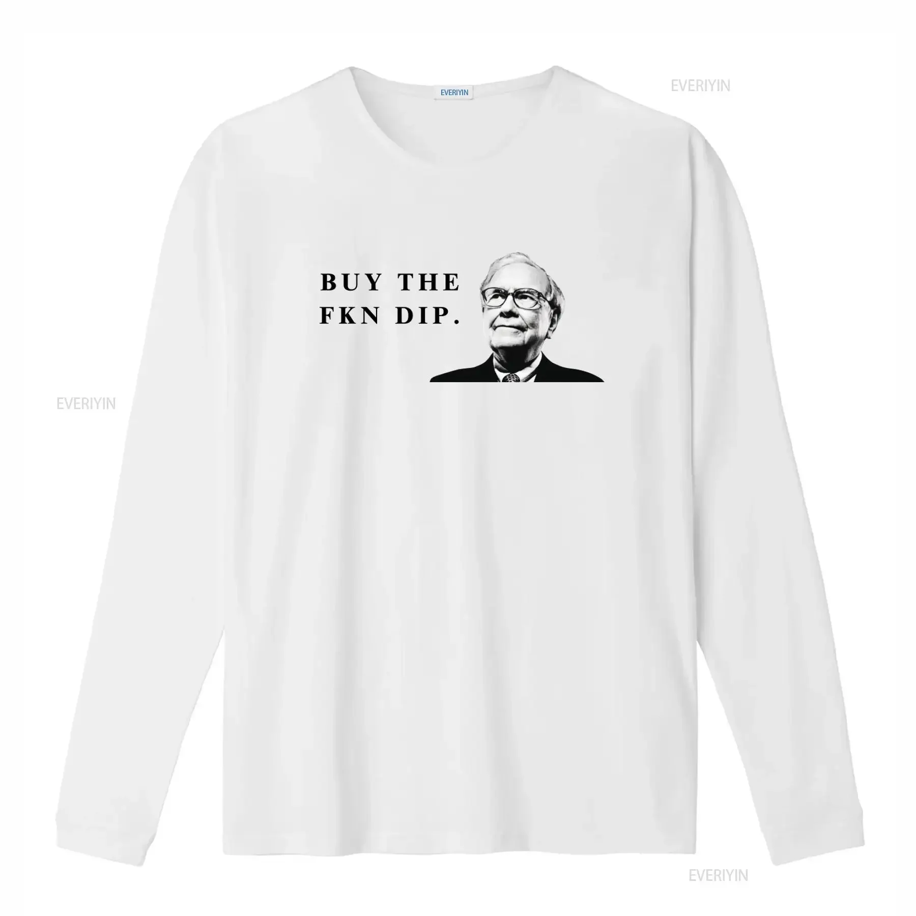 Buy The Fkn Dip Warren Buffett T Shirt Investment Wisdom for Stock Enthusiasts vintage Washed Unisex Soft fashion Stretched