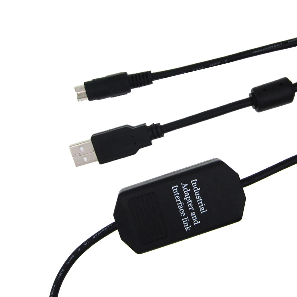 1pcs USB-SC09-FX USB PLC programming adapter for FX series,replace FX-232AW module USB-SC09FX USBSC09FX supportwin7/win8