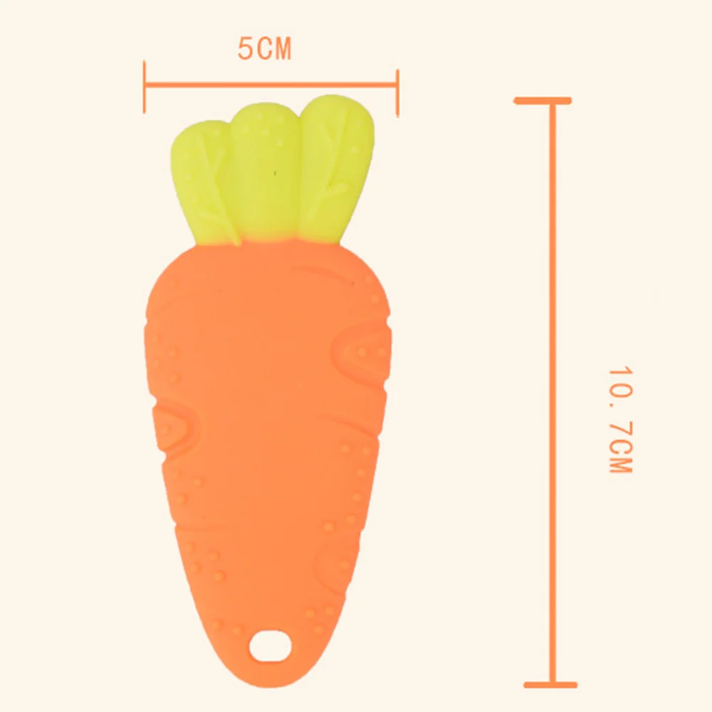 

3 шт., детский силиконовый массажер для прорезывания зубов, растительный дизайн, жевательный массажер для зубов младенцев, пустышка, способствующая координацию рук и глаз