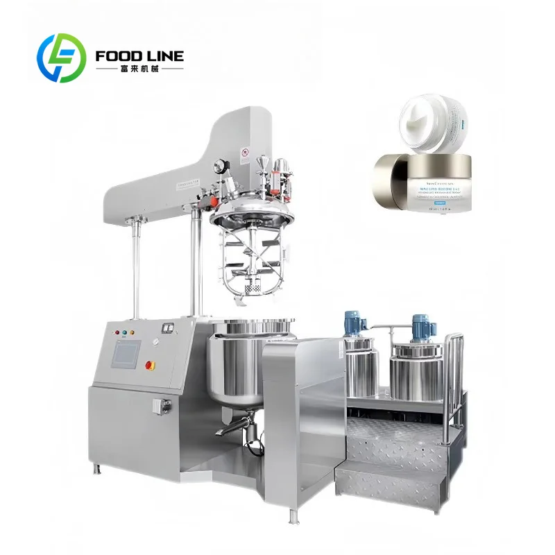 customized 5L-20000L Vacuum Emulsifying Tank Industrial Mixer for Hair Care Product Production Line