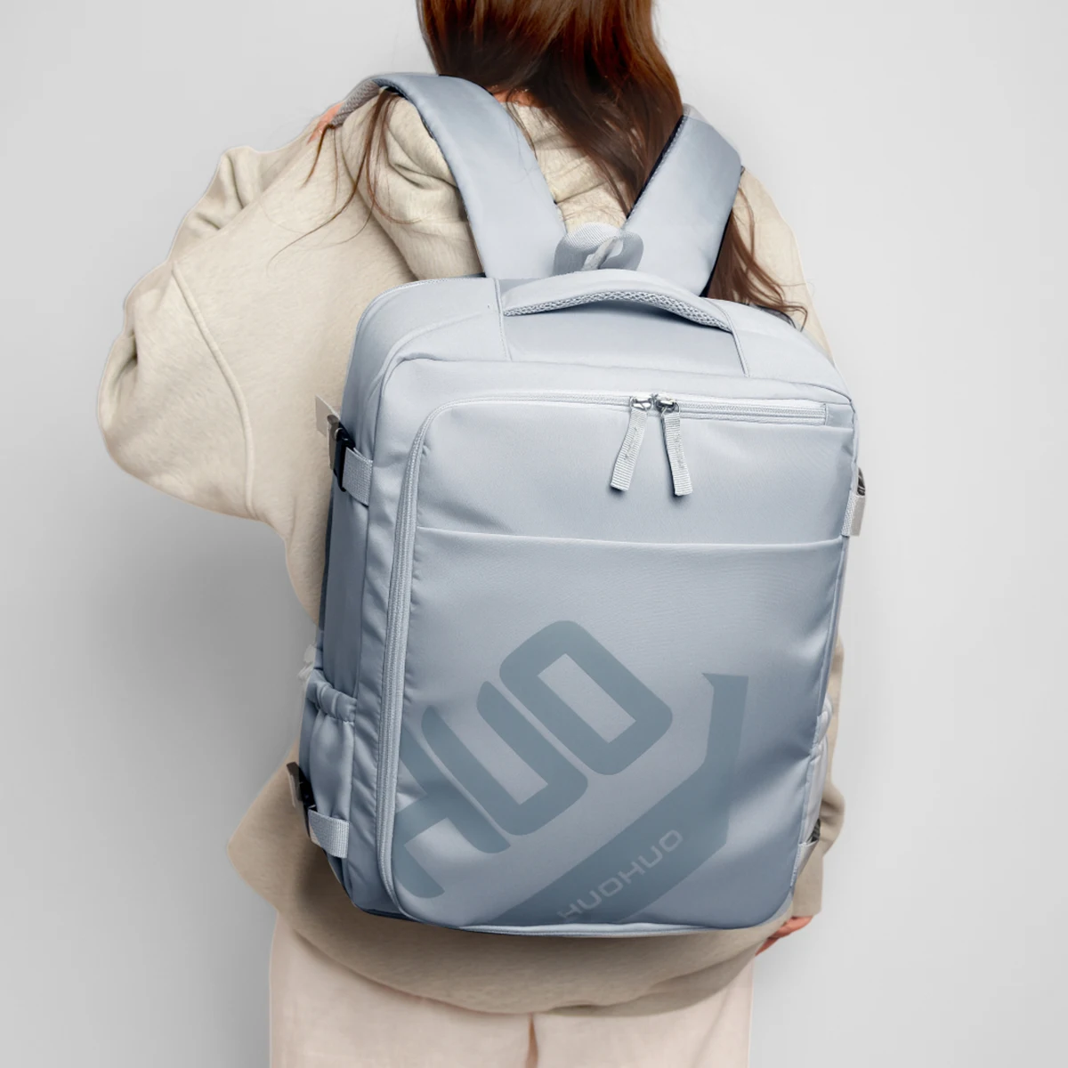 

Business Backpack, Casual Backpack, Men's Large-Capacity Computer Bag, Women's Carry-On Waterproof Travel Bag, Simple College School Bag
