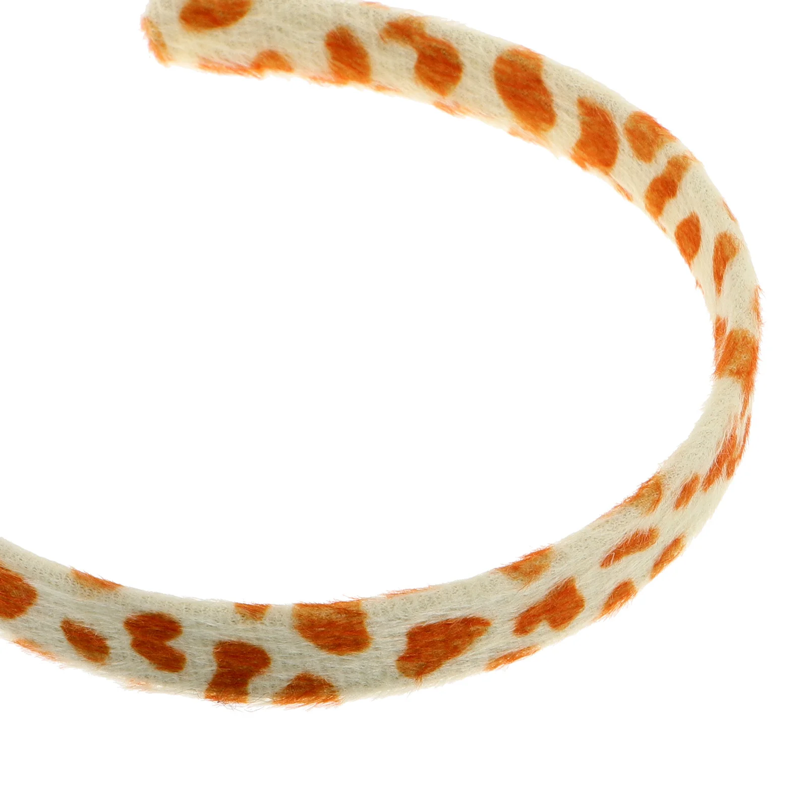 10Pcs Headband Material 15Mm Wide Flat Cloth Covered DIY Thin Hard Hair Band for Lunar Thanksgiving Zoo Animal Holiday Festive