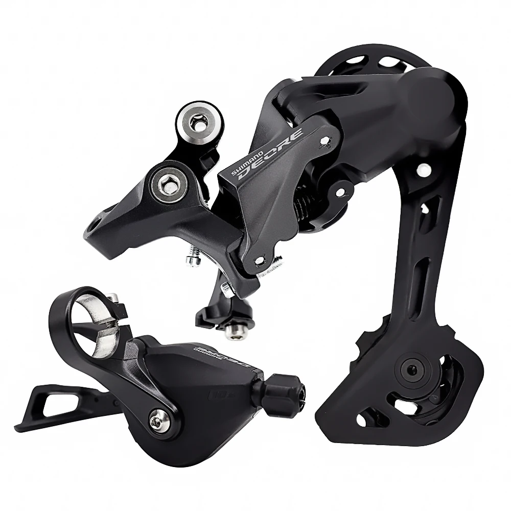 SHIMANO DEORE M4100 Groupset 1X10 Speed M4120 Derailleurs for MTB Bike Racework XT Crankset CN-HG54-10 Chain BB52 Bicycle Parts