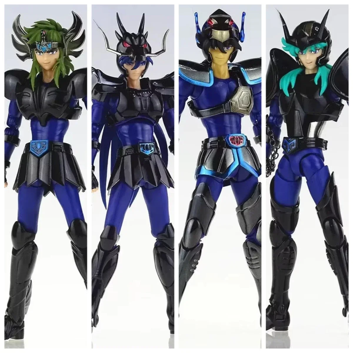 

Great Toy Saint Seiya Myth Cloth EX Black Swan Cygnus Hyoga Black Saints The Knights of the Zodiac Figure Metal Armor GT Model
