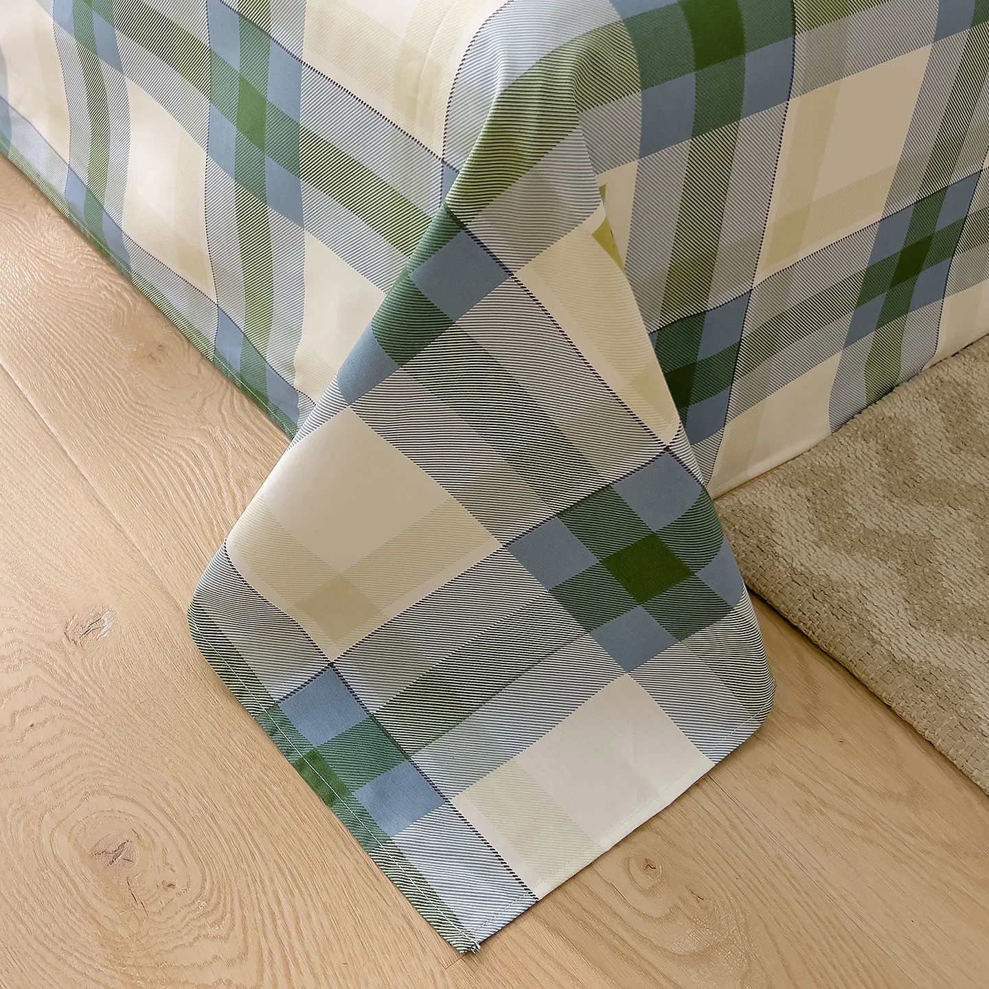 1 Pc Pure cotton flat bed sheet summer bedspread soft bed linens couple luxury double bed bedding king size bedsheet Plaid
